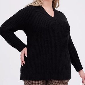 Torrid Vneck Fuzzy Sweater